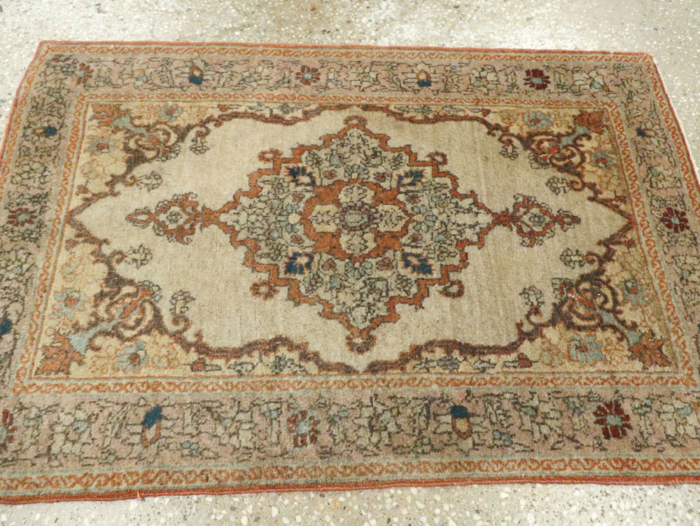 Antique Persian Tabriz Hagi Jalili Rug, No.25388 - Galerie Shabab