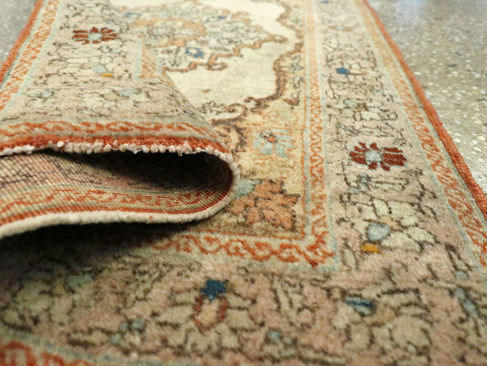 Antique Persian Tabriz Hagi Jalili Rug, No.25388 - Galerie Shabab