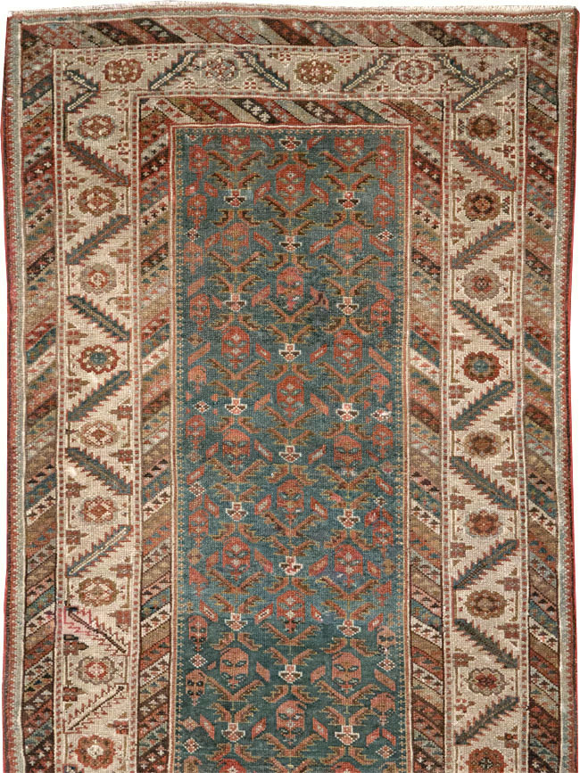 Antique Persian Malayer Long Runner, No.25389 - Galerie Shabab
