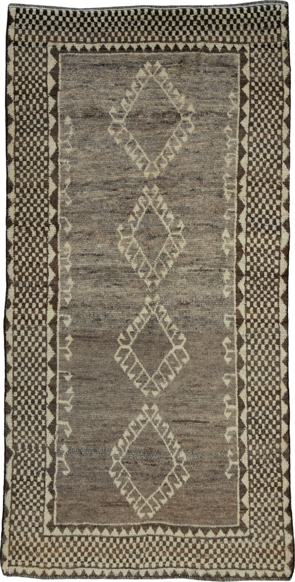 Vintage Gabbeh Persian Rug, No.25399 - Galerie Shabab