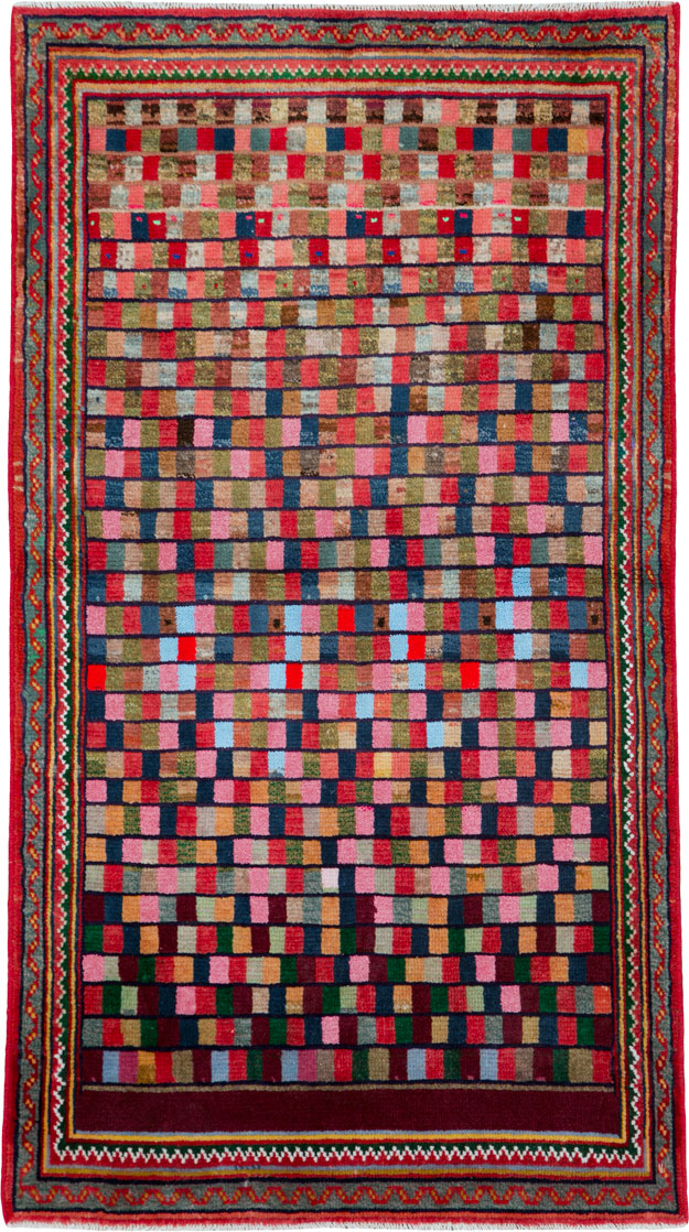 Vintage Mahal Rug, No.25406 - Galerie Shabab