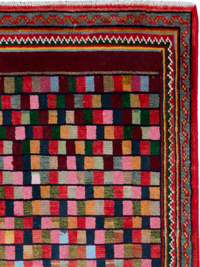 Vintage Mahal Rug, No.25406 - Galerie Shabab