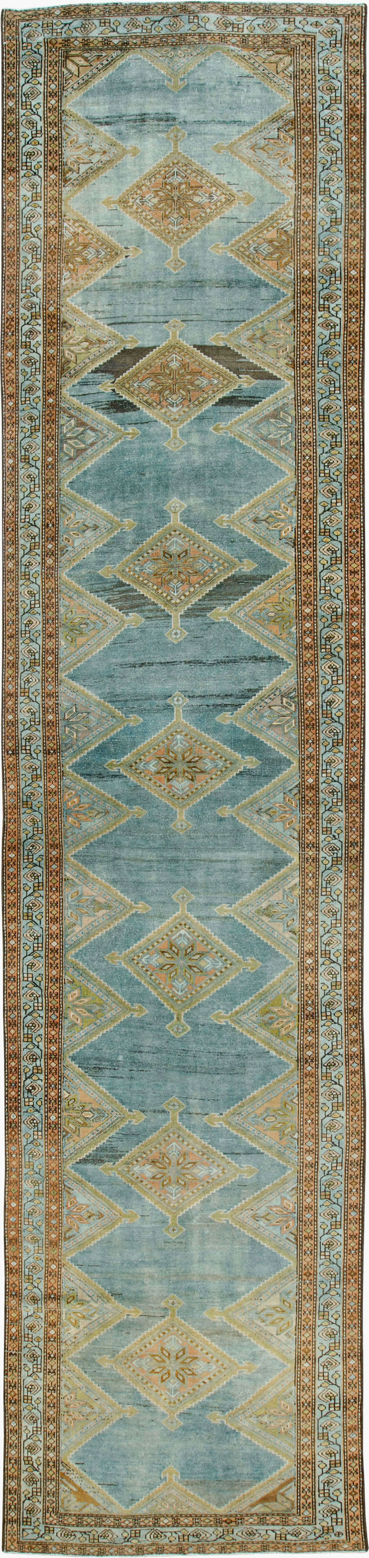 Vintage Persian Malayer Gallery Carpet, No.25407 - Galerie Shabab