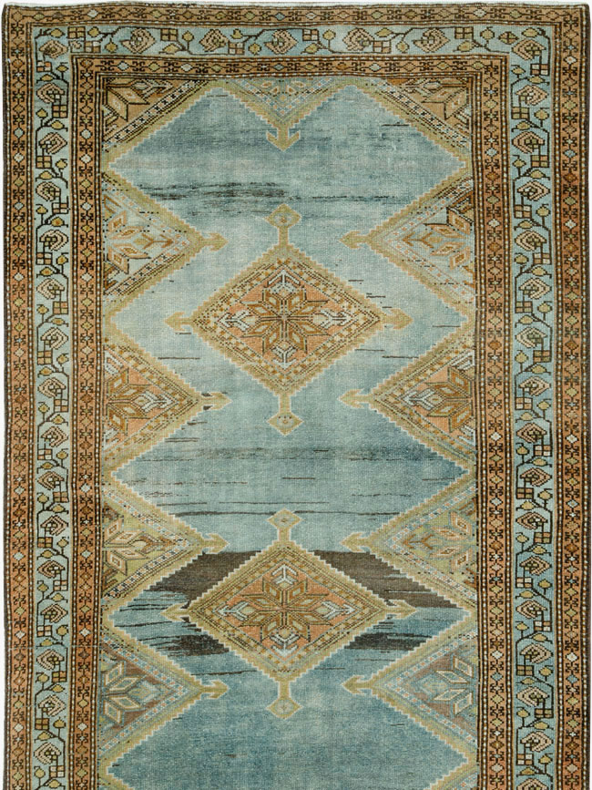 Vintage Persian Malayer Gallery Carpet, No.25407 - Galerie Shabab