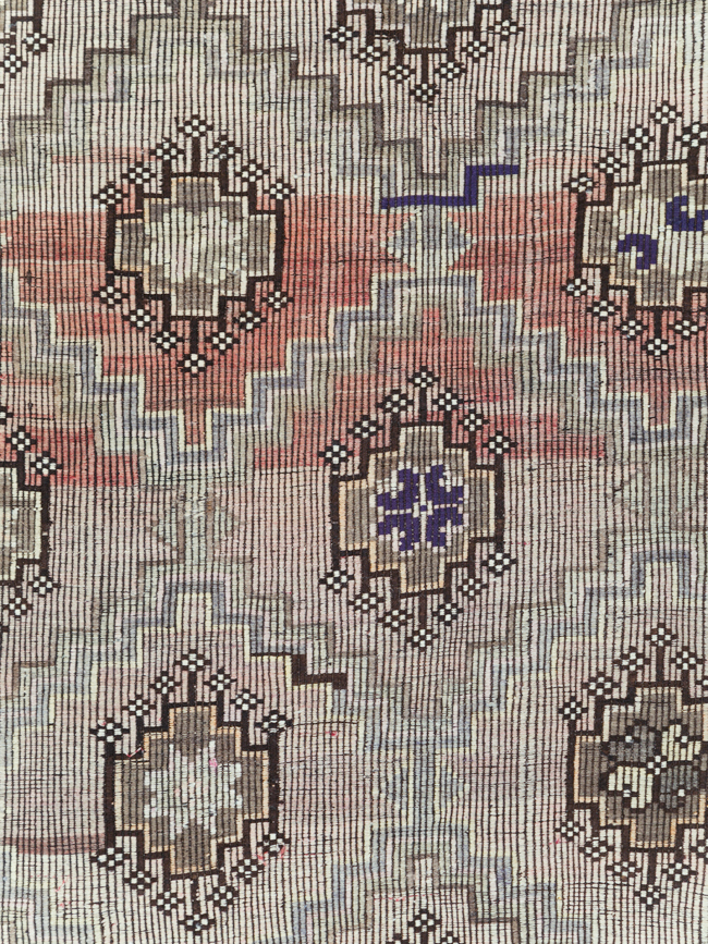 Vintage Turkish Flatweave, No.25410 - Galerie Shabab