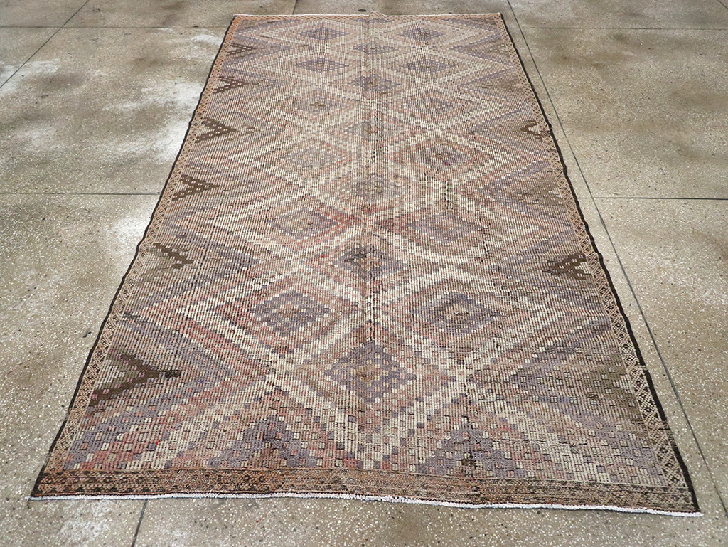Vintage Turkish Kilim, No.25411 - Galerie Shabab