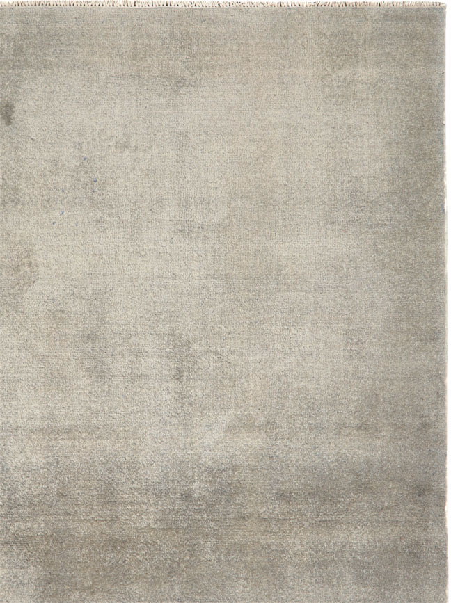 Vintage Persian Mashad Modernist Rug, No.25424 - Galerie Shabab