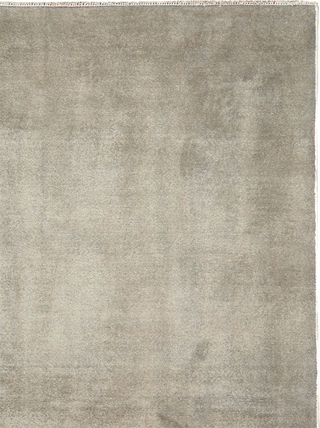 Vintage Persian Mashad Modernist Rug, No.25424 - Galerie Shabab