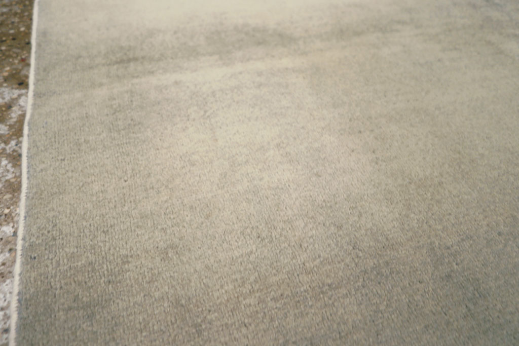 Vintage Persian Mashad Modernist Rug, No.25424 - Galerie Shabab