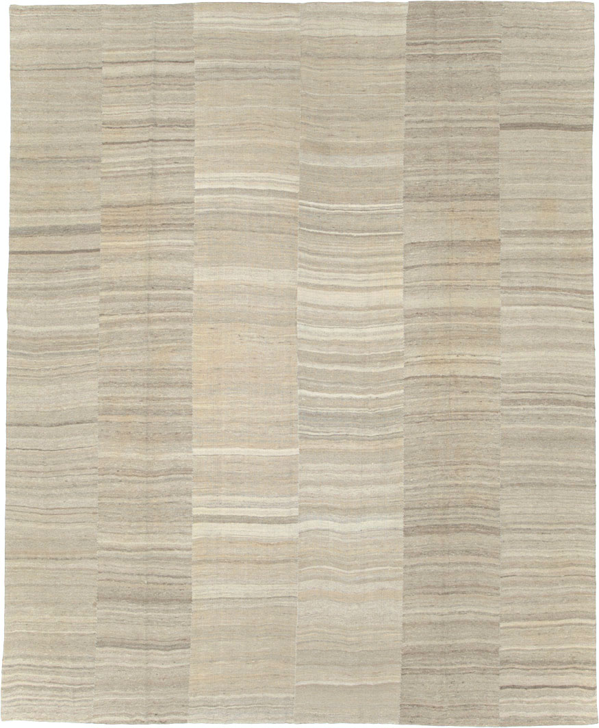 Vintage Turkish Flat-weave Kilim, No.25426 - Galerie Shabab