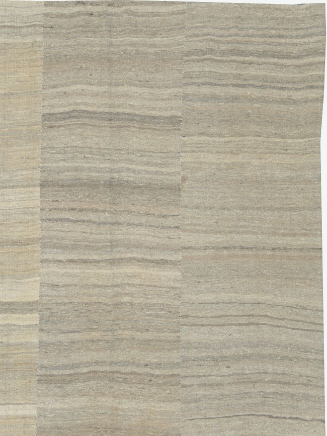 Vintage Turkish Flat-weave Kilim, No.25426 - Galerie Shabab