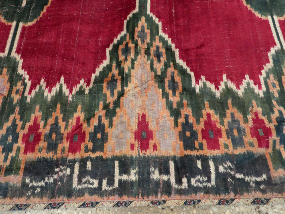 Antique Persian Yazd Silk Textile, No.25443 - Galerie Shabab