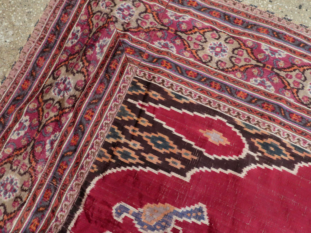 Antique Persian Yazd Silk Textile, No.25443 - Galerie Shabab