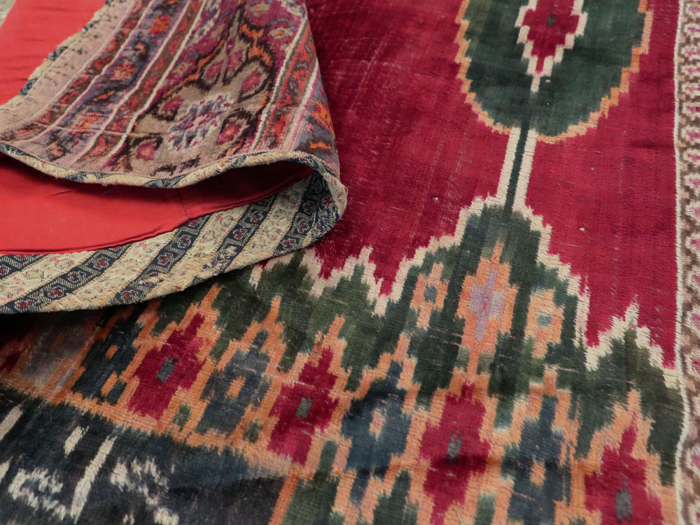 Antique Persian Yazd Silk Textile, No.25443 - Galerie Shabab