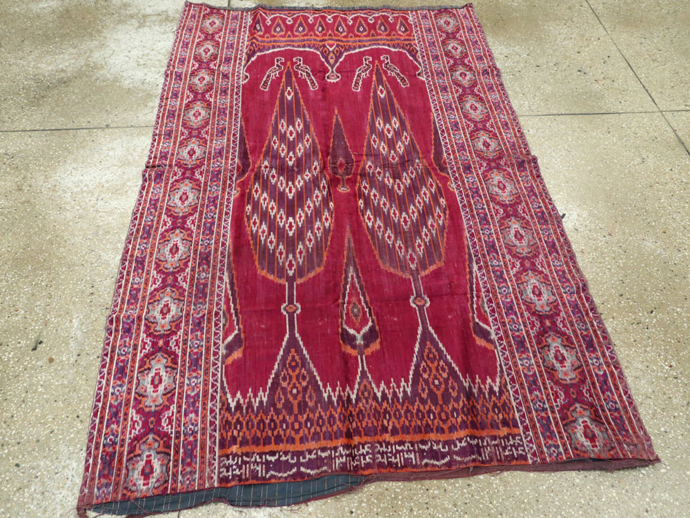 Antique Persian Yazd Silk Textile, No.25444 - Galerie Shabab