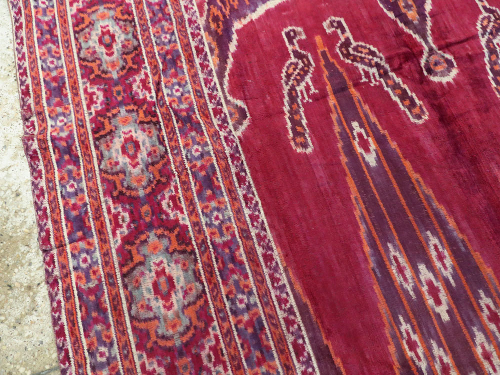 Antique Persian Yazd Silk Textile, No.25444 - Galerie Shabab