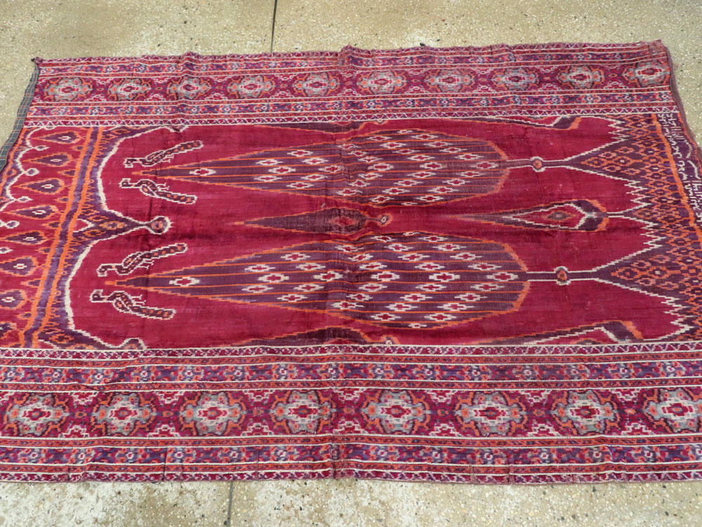 Antique Persian Yazd Silk Textile, No.25444 - Galerie Shabab