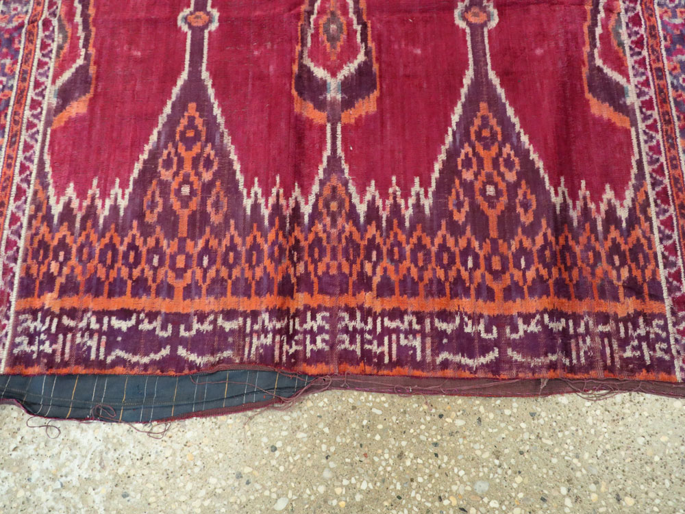Antique Persian Yazd Silk Textile, No.25444 - Galerie Shabab