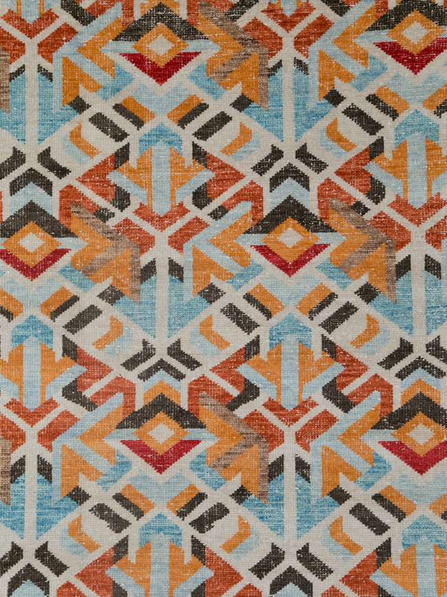Modern Turkish Anatolian Rug, No.25454 - Galerie Shabab
