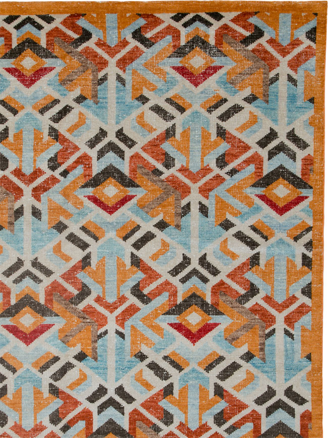 Modern Turkish Anatolian Rug, No.25454 - Galerie Shabab