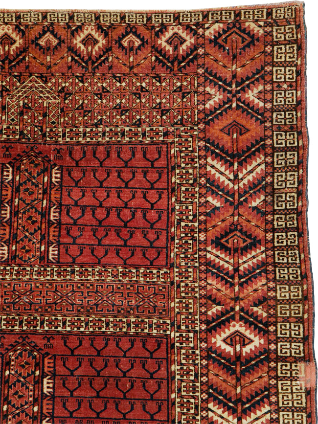 Antique Central Asian Tekke Rug, No.25460 - Galerie Shabab