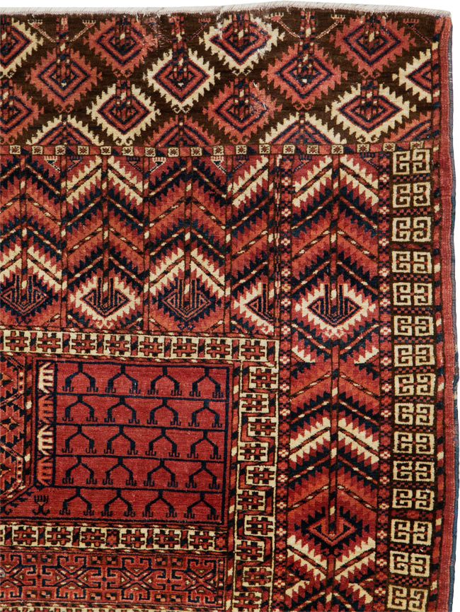 Antique Central Asian Tekke Rug, No.25460 - Galerie Shabab