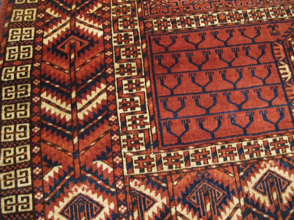 Antique Central Asian Tekke Rug, No.25460 - Galerie Shabab