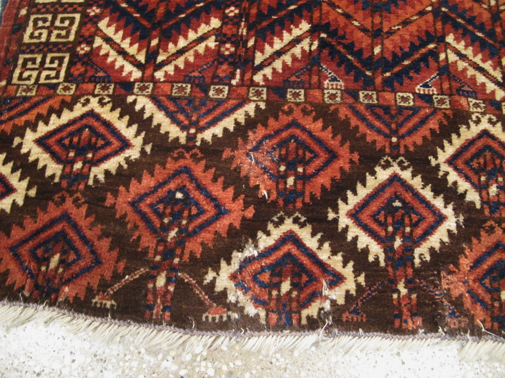 Antique Central Asian Tekke Rug, No.25460 - Galerie Shabab