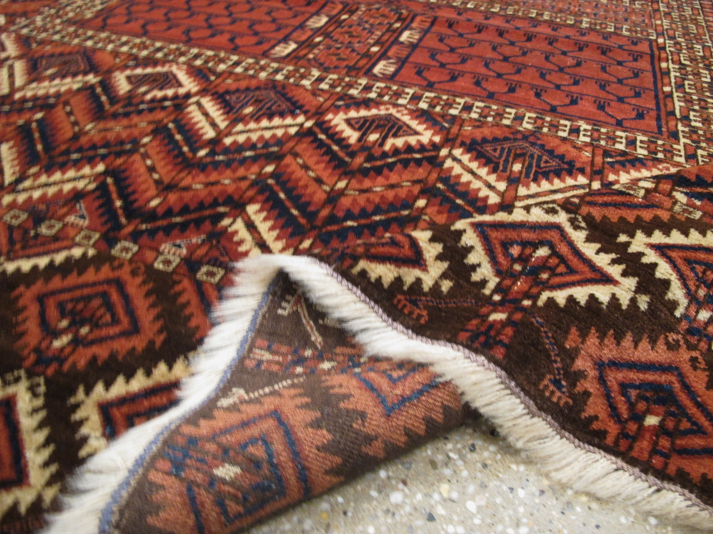 Antique Central Asian Tekke Rug, No.25460 - Galerie Shabab