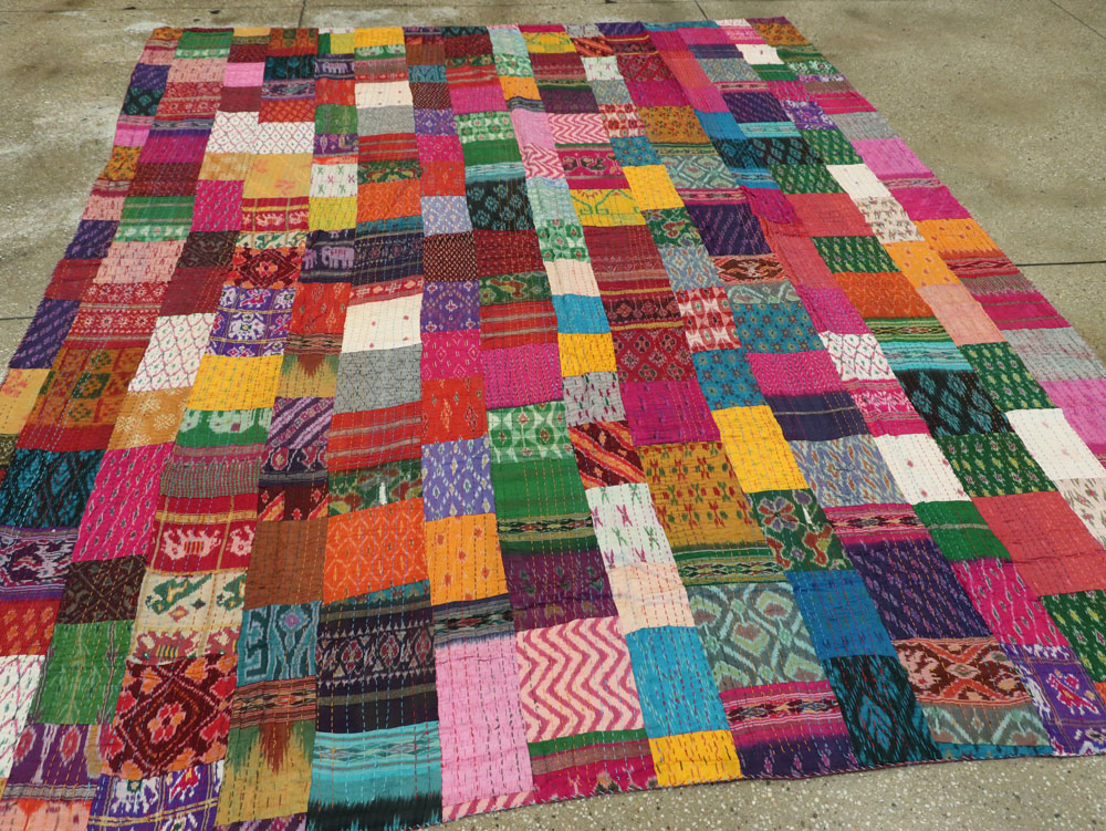 Vintage Persian Textile, No.25462 - Galerie Shabab