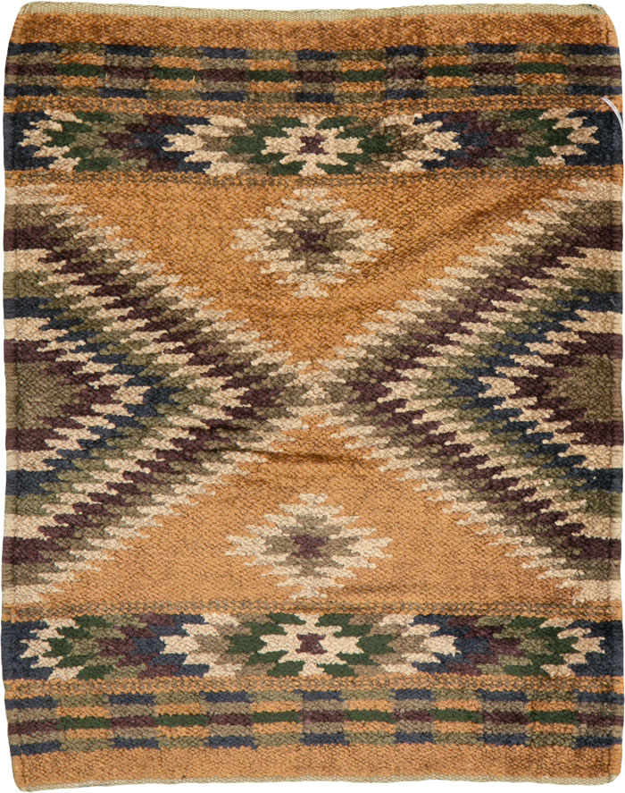 Vintage Indian Flatweave Kilim, No.25465 - Galerie Shabab