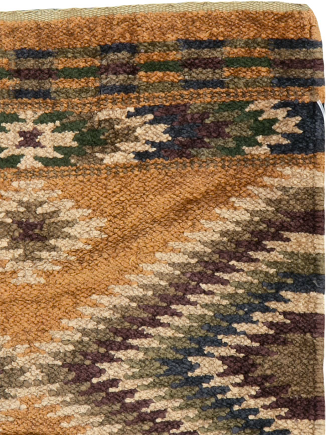 Vintage Indian Flatweave Kilim, No.25465 - Galerie Shabab