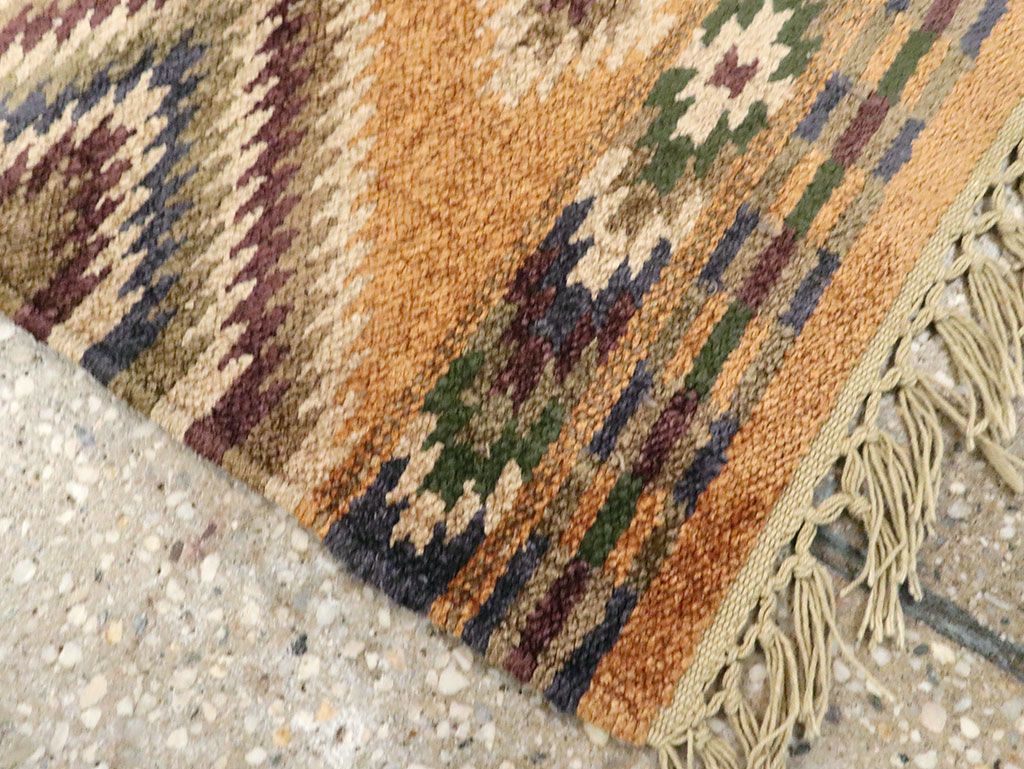 Vintage Indian Flatweave Kilim, No.25465 - Galerie Shabab
