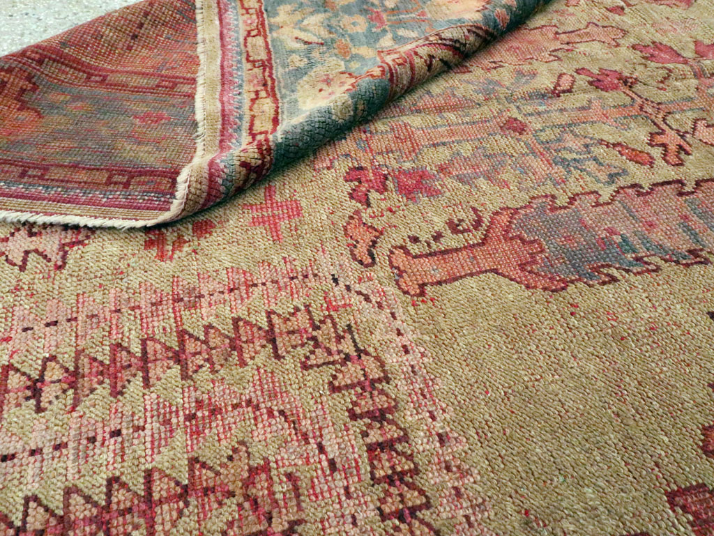 Antique Turkish Oushak Carpet, No.25468 - Galerie Shabab