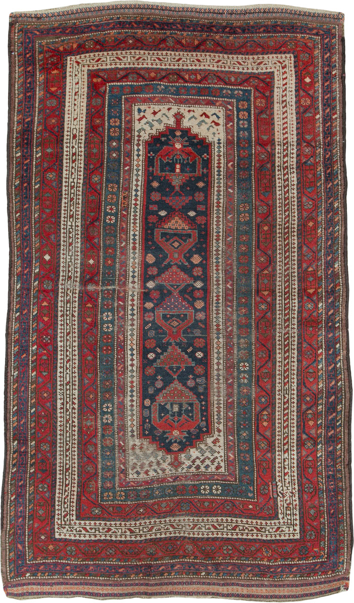 Antique Persian Kurdish Rug, No.25472 - Galerie Shabab