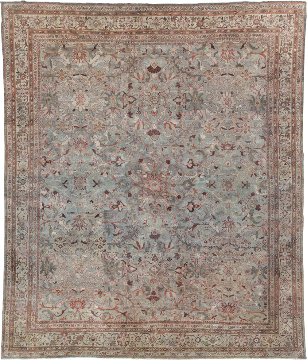 Antique Persian Mahal Carpet, No.25476 - Galerie Shabab
