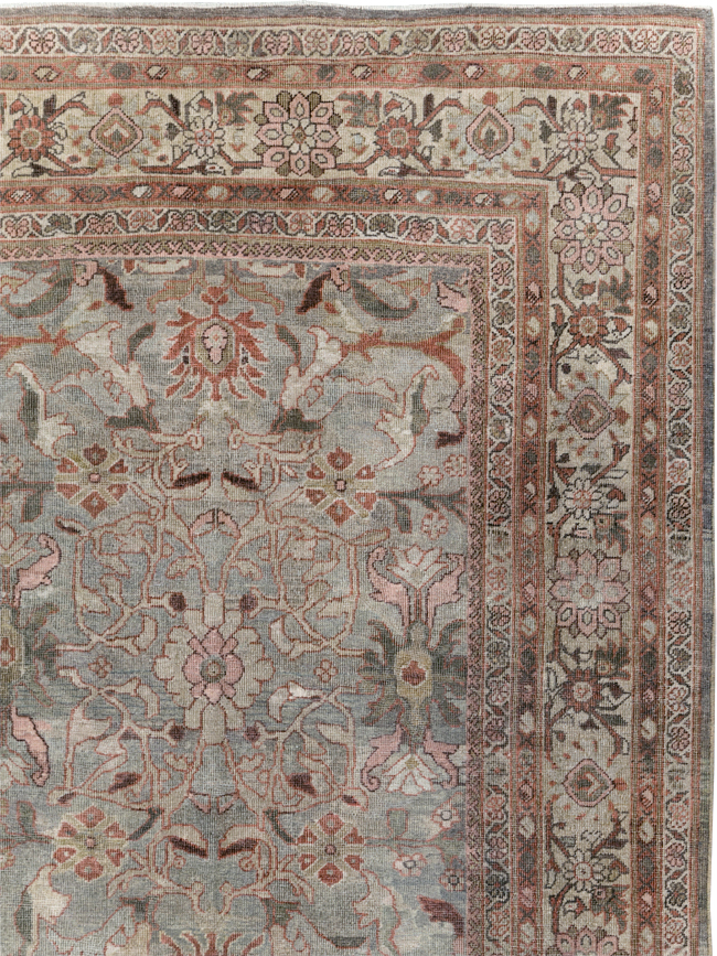 Antique Persian Mahal Carpet, No.25476 - Galerie Shabab