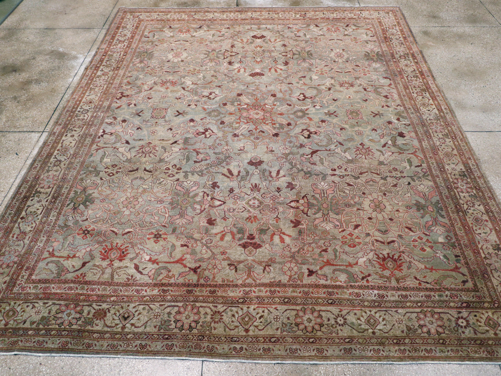 Antique Persian Mahal Carpet, No.25476 - Galerie Shabab