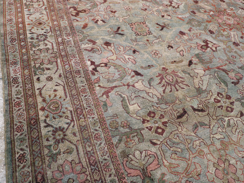 Antique Persian Mahal Carpet, No.25476 - Galerie Shabab