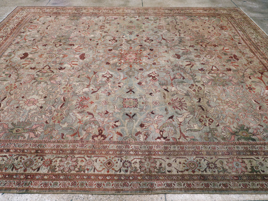 Antique Persian Mahal Carpet, No.25476 - Galerie Shabab