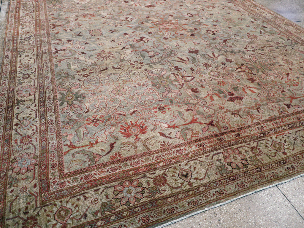 Antique Persian Mahal Carpet, No.25476 - Galerie Shabab