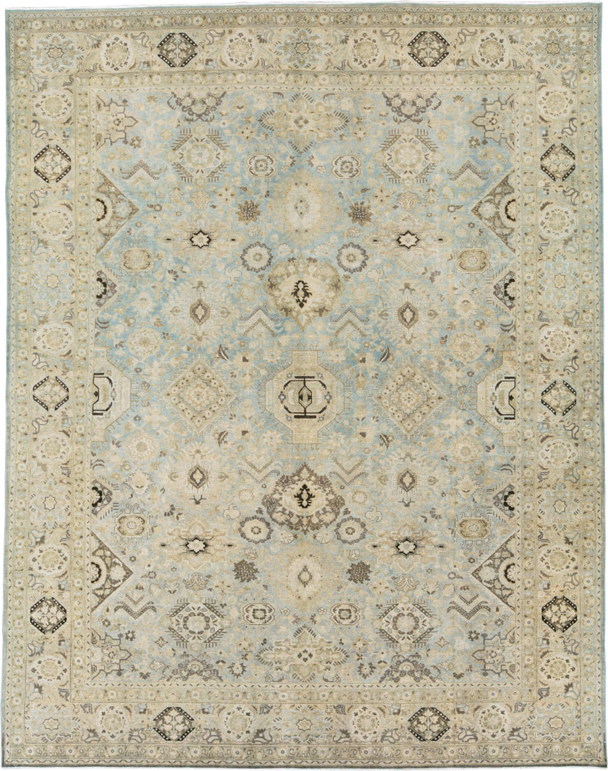 Antique Persian Tabriz Carpet, No.25483 - Galerie Shabab