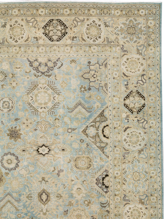 Antique Persian Tabriz Carpet, No.25483 - Galerie Shabab