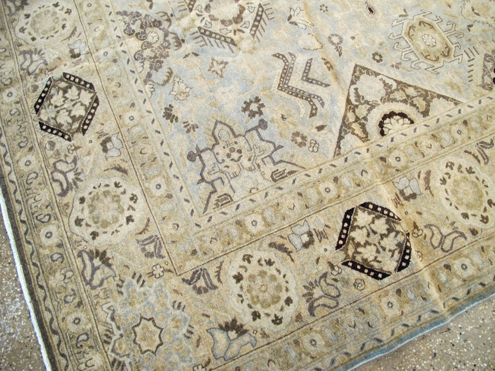 Antique Persian Tabriz Carpet, No.25483 - Galerie Shabab