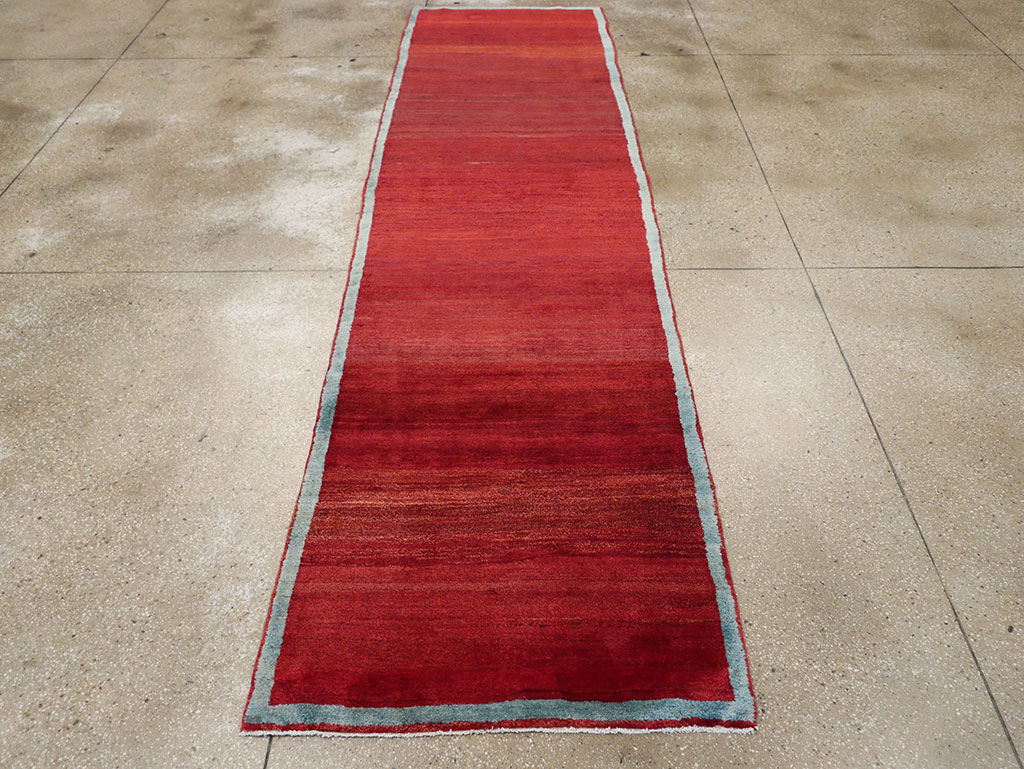 Vintage Persian Malayer Modernist Rug, No.25485 - Galerie Shabab