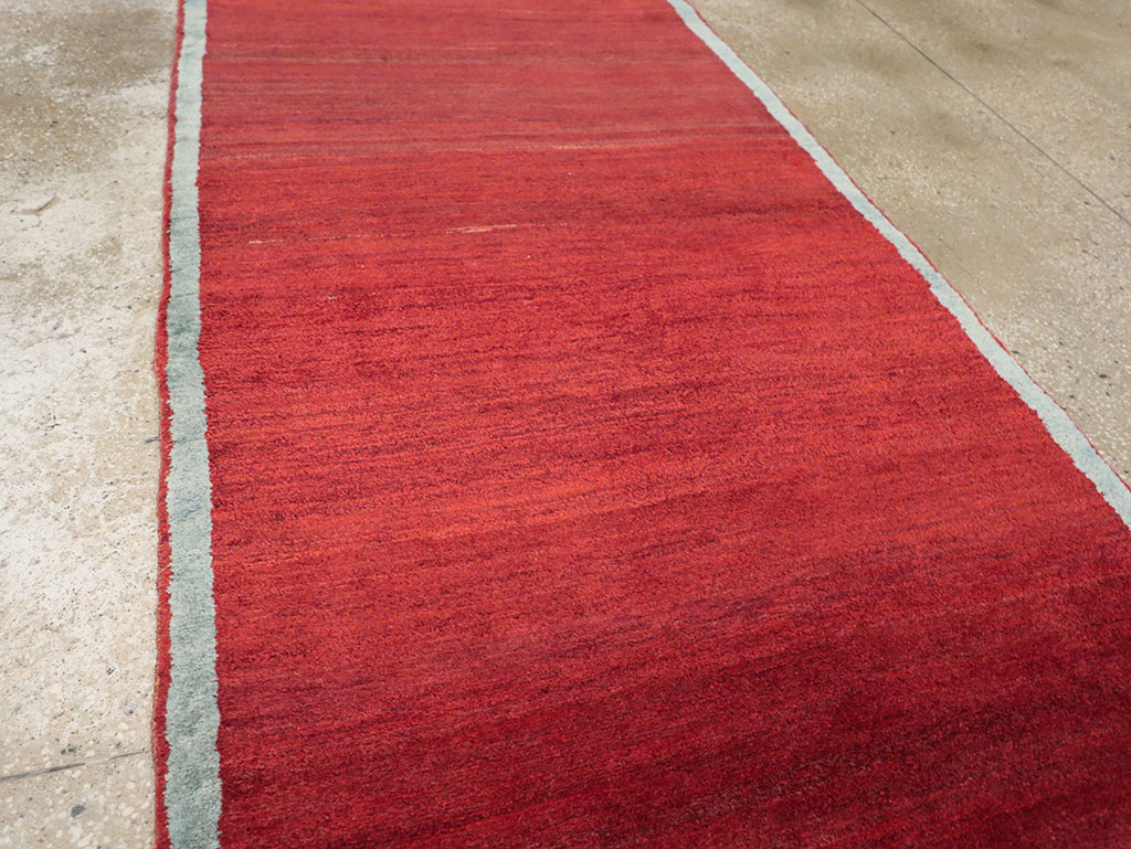 Vintage Persian Malayer Modernist Rug, No.25485 - Galerie Shabab