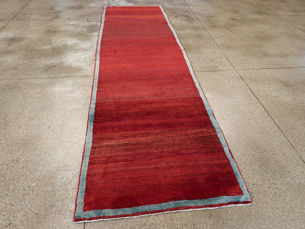 Vintage Persian Malayer Modernist Rug, No.25485 - Galerie Shabab