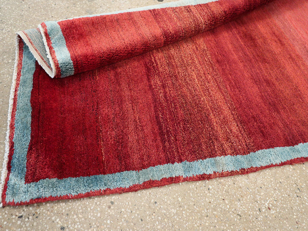 Vintage Persian Malayer Modernist Rug, No.25485 - Galerie Shabab