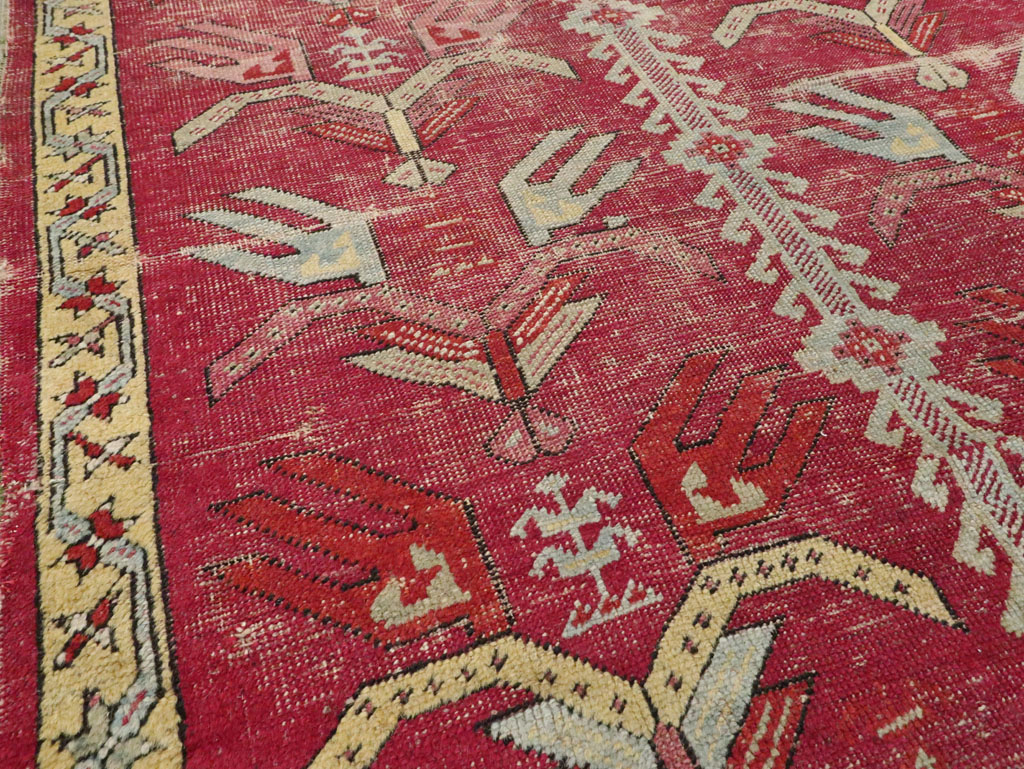 Antique Turkish Ghiordes Runner, No.25486 - Galerie Shabab