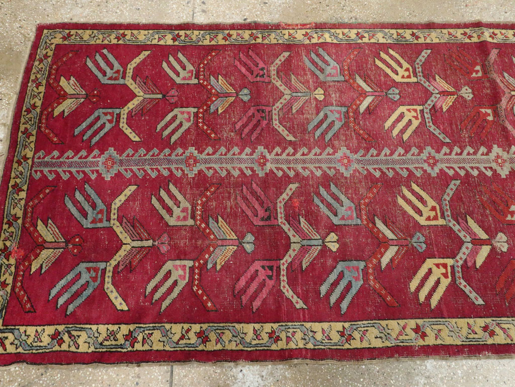 Antique Turkish Ghiordes Runner, No.25486 - Galerie Shabab